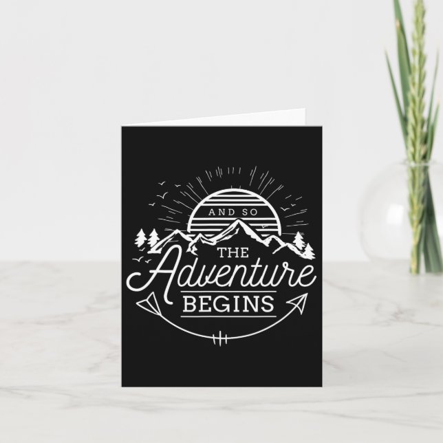 Carte Et Donc L'Aventure Commence Le Camping Aventure (Devant)
