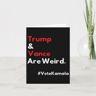 Carte Et Vance Sont Bizarre Vote Kamala Harris 2024 Elli