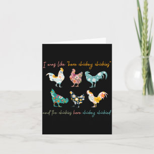 Carte était comme ici Chicky Chickies et les Chickies