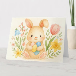 Carte Etanchéité Bunny Pâques