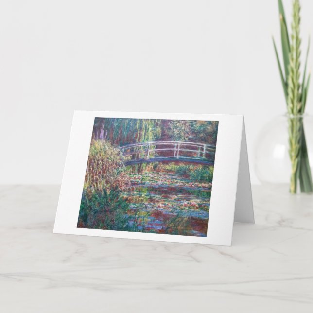 Carte Etang Lily (Harmonie Rose), Monet (Devant)
