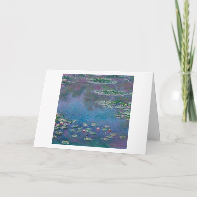 Carte Etang Lily, Monet (Devant)