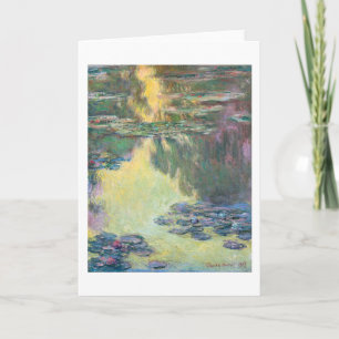 Carte Etang Lily, Monet