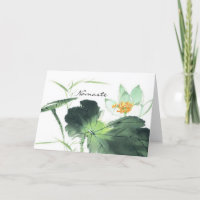 ÉTANG LOTUS PAIX l Art de la peinture au pinceau c