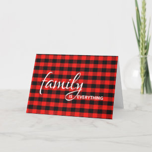 Carte Étape Buffalo Plaid de Brother Anniversaire
