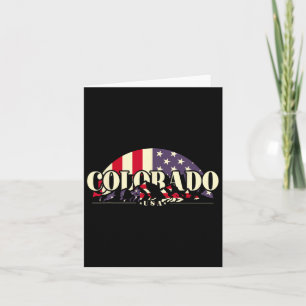 Carte État américain du Colorado