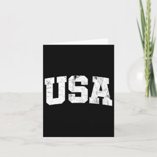 Carte États-Unis D'Amérique 4 juillet Tee