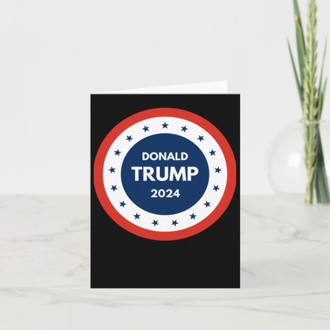 Carte États-Unis Donald Trump 2024 (Devant)