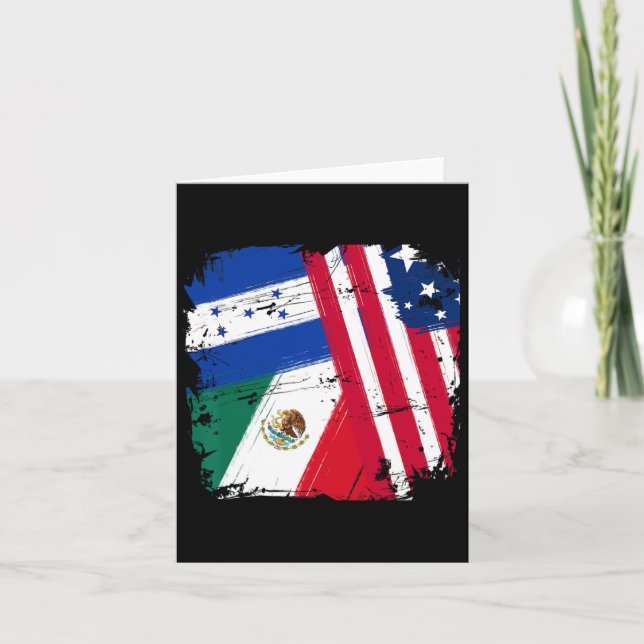 Carte États-Unis Mexique Honduras (Devant)
