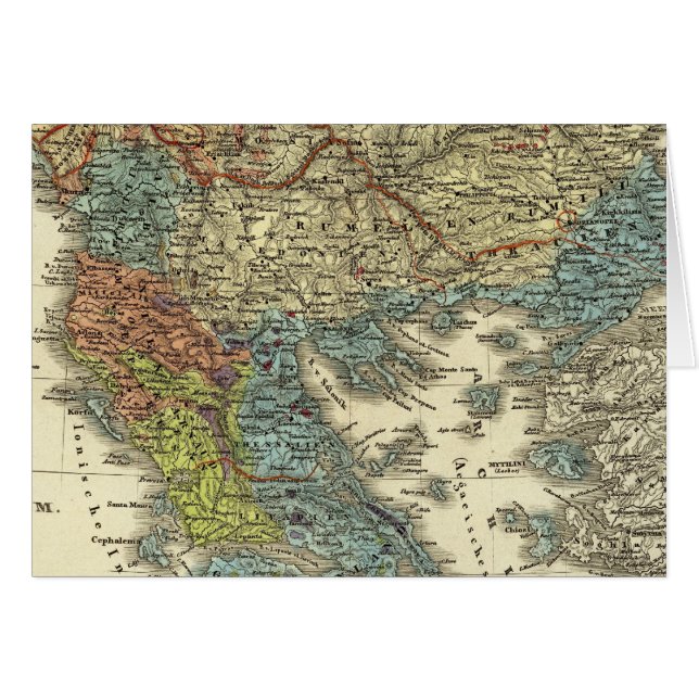 Carte ethnographique de l'Empire ottoman (Devant horizontal)