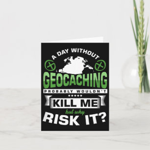 Carte Étiquette Sans Geocaching GPS Savenger Hunt Caches