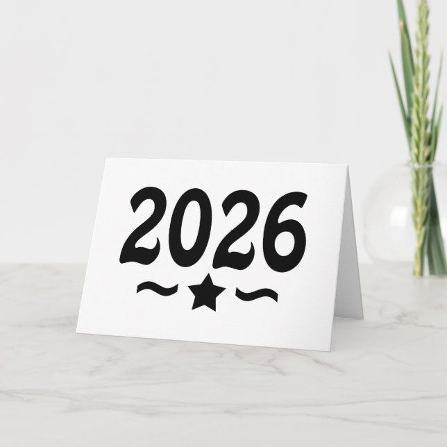 Carte Étoile de la promotion 2026 (Devant)