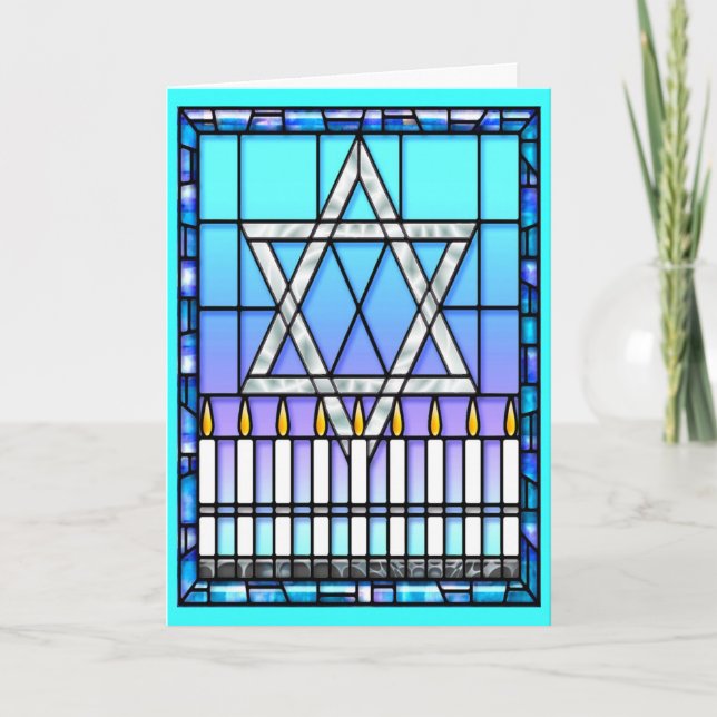 Carte : Étoile Menorah (Devant)