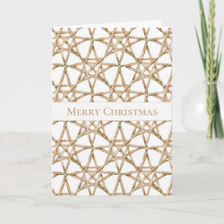 Carte Étoiles de Noël