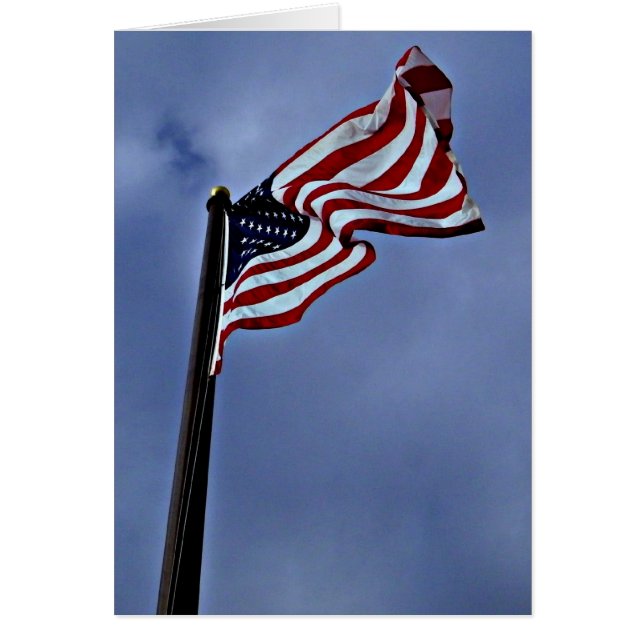 carte étoiles et rayures (Devant)