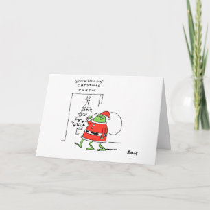 Carte étrangère de Noël de Scientologist