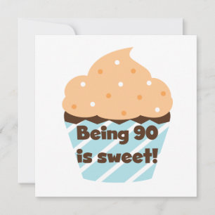 Carte Etre 90 est Sweet Birthday T-shirts et cadeaux