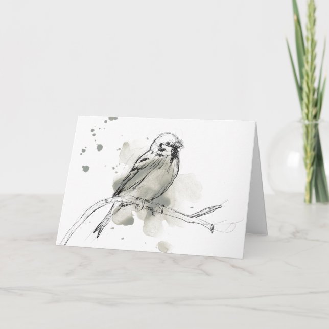 Carte Étude des oiseaux de la nature (Devant)