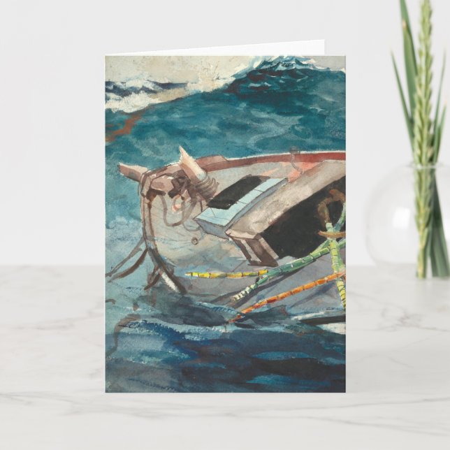 Carte Étude pour le Gulf Stream | Winslow Homer (Devant)