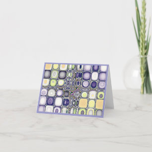 Carte Etudes de couleur...Carte de note de la balance bl