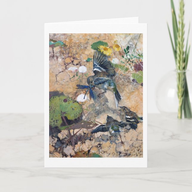 Carte Études sur le lièvre sauvage (lapin), Bruno Liljef (Devant)