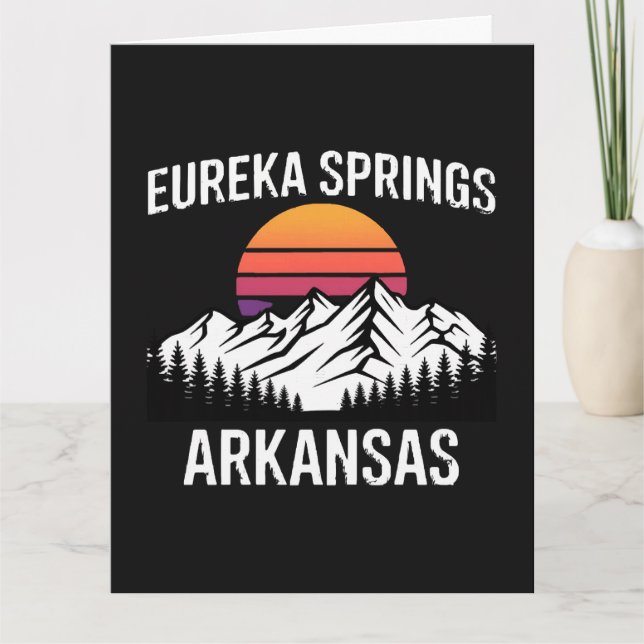 Carte Eureka Springs (Devant)