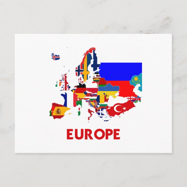 CARTE EUROPE (Devant)