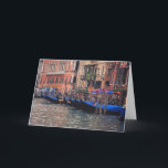 Carte Europe, Italie, Venise, gondoles dans le canal<br><div class="desc">Europe,  Italie,  Venise,  gondolas en canal � Julie Eggers / DanitaDelimont.com</div>