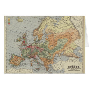 Carte européenne de la densité de population