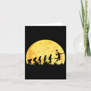 Carte Evolution Badminton brillant Joueur Badminton Cade