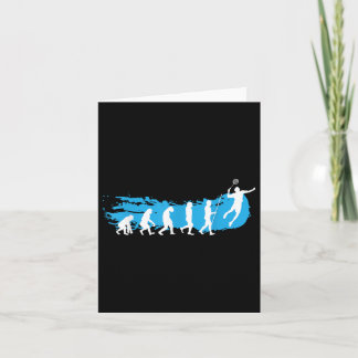 Carte Evolution Badminton _ Navette _ Joueur Badminton G
