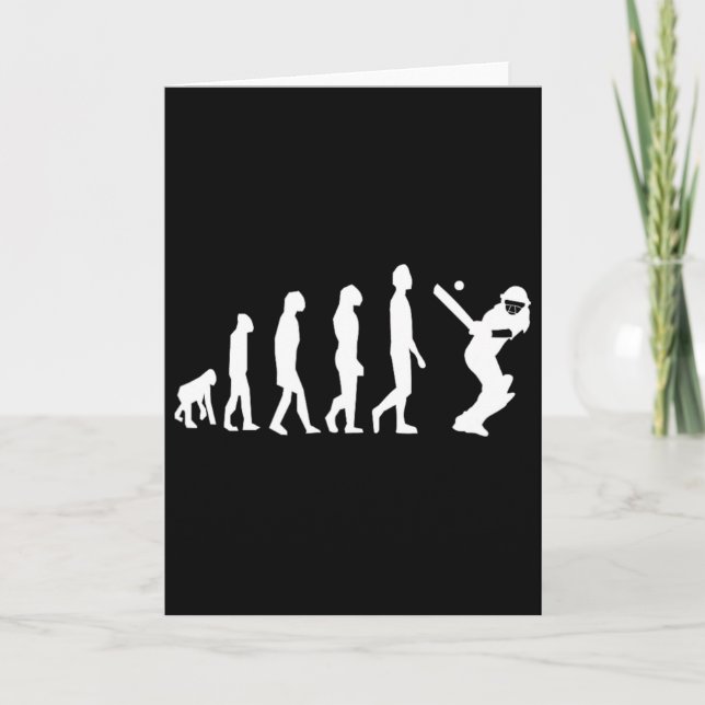 Carte Évolution du cricket  (Devant)