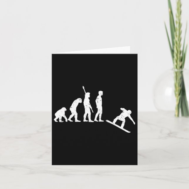 Carte Evolution du snowboard - Snowboard (Devant)