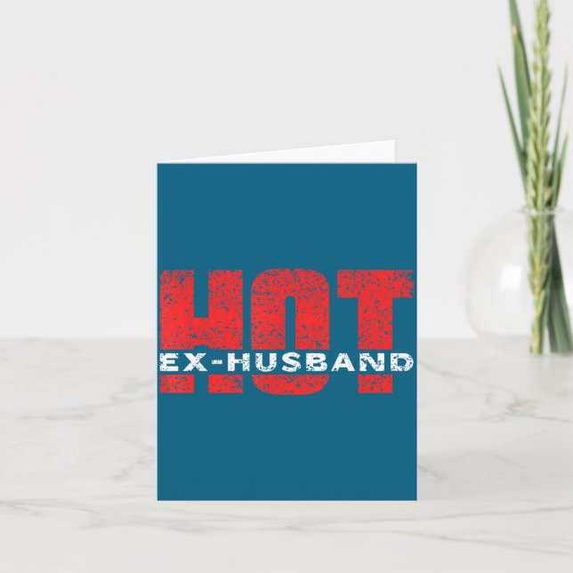 Carte Ex-mari divorcé divorce conception séparée (Devant)