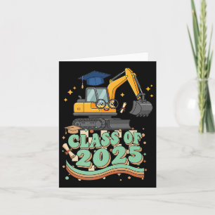 Carte Excavateur Graduate Cl De 2025 Enfants Hommes Femm