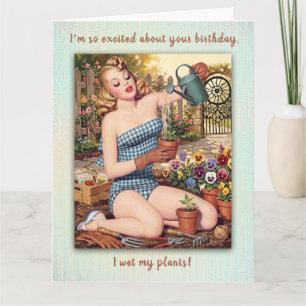 Carte Excitée pour votre anniversaire