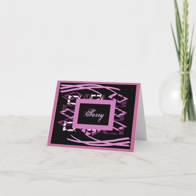 Carte Excuses (Devant)