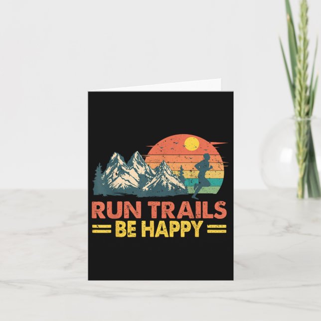 Carte Exécuter des pistes être heureux Mountain Runner E (Devant)
