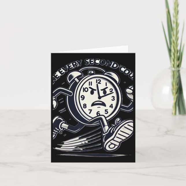 Carte Exécution de l'horloge Faire chaque seconde Compte (Devant)