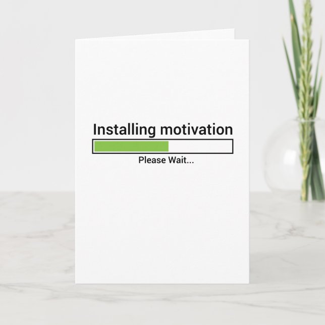 Carte Exercice Salle de gym Fitness exercice Yoga Motiva (Devant)