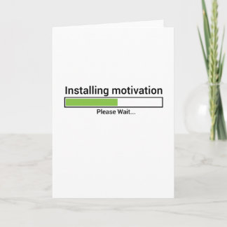 Carte Exercice Salle de gym Fitness exercice Yoga Motiva