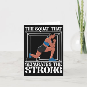 Carte Exercice Squat Bulgare Bodybuilding Fitness Work