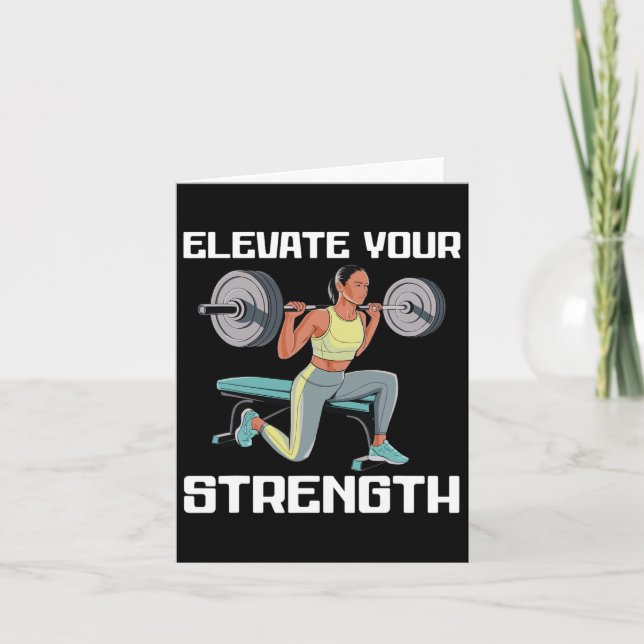 Carte Exercice Squat Bulgare Bodybuilding Fitness Work (Devant)