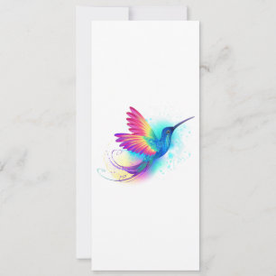 Carte Exotic Rainbow Hummingbird