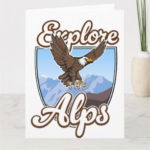 Carte Explorer les Alpes 