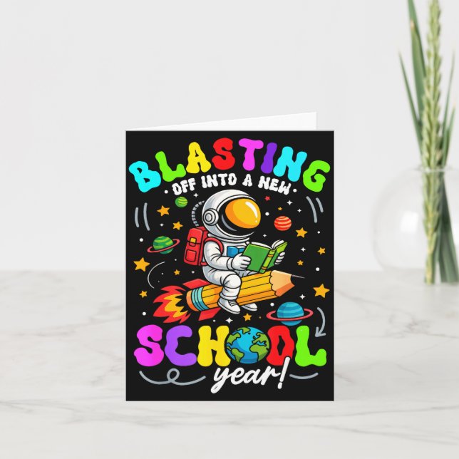 Carte Explosion dans la nouvelle année scolaire Premier  (Devant)