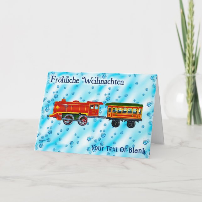 Carte Express de Noël - Fröhliche Weihnachten (Devant)