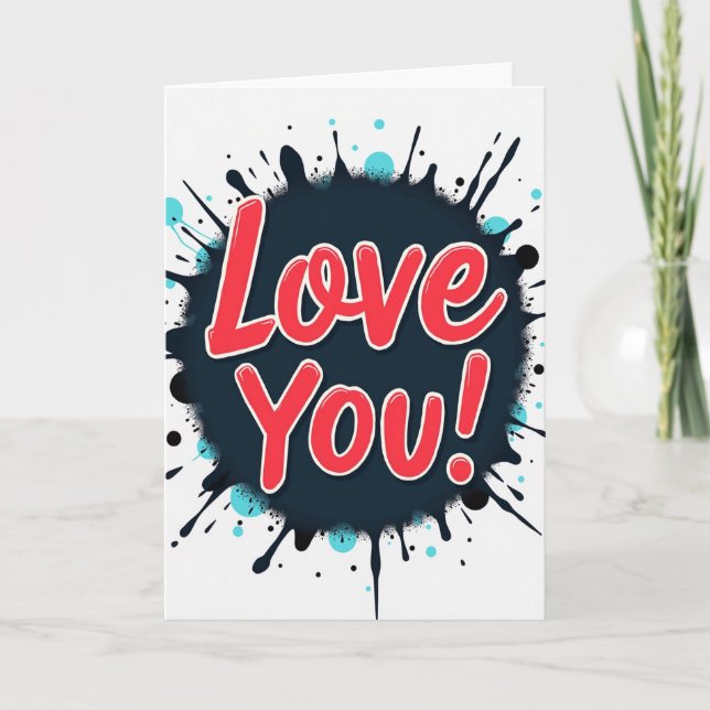 Carte Express Love You Card (Devant)