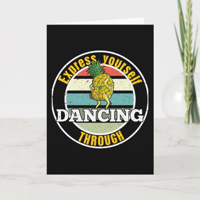 Carte Express Vous-Même À Travers La Danse (Devant)