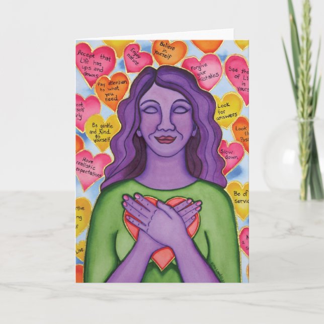 Carte Expressions of self-love card (Devant)